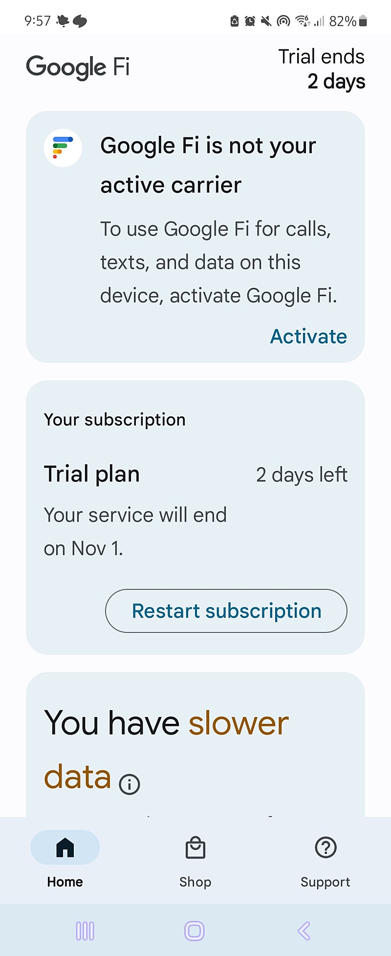 [Google Fi] 안드로이드 esim 무료 체험 (+ 지난주 뉴욕)