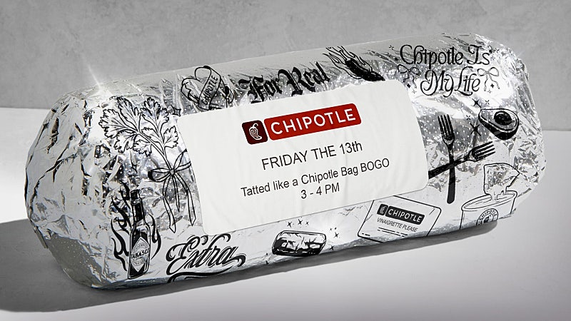 [CHIPOTLE] BOGO (1개 사면, 다른 1개 무료) 6/13 (금) 오후 3 ~ 오후 4시