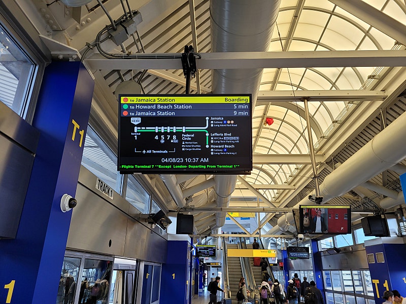 뉴욕 JFK 맨하탄 펜스테이션 교통편 LIRR