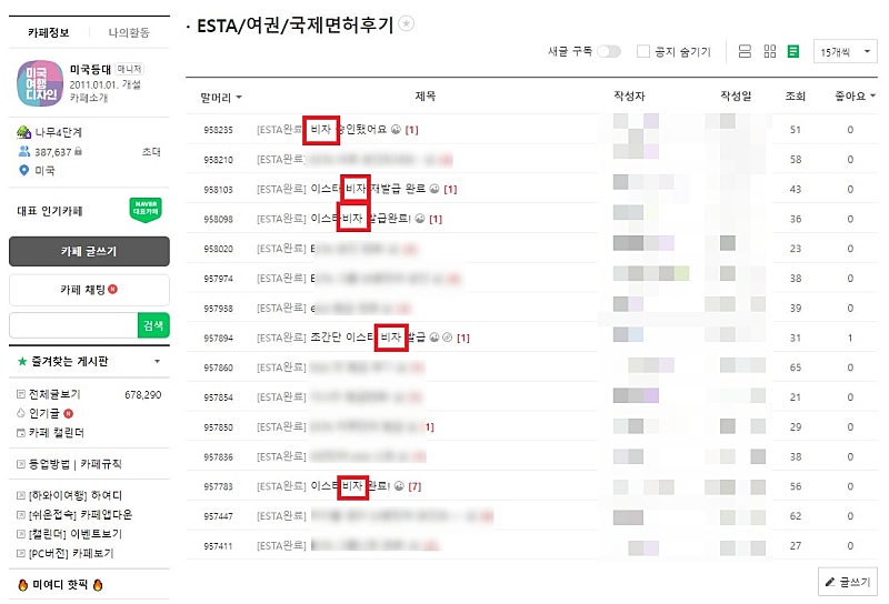 ESTA가 비자인줄 알았다면 이글을 꼭 보세요!