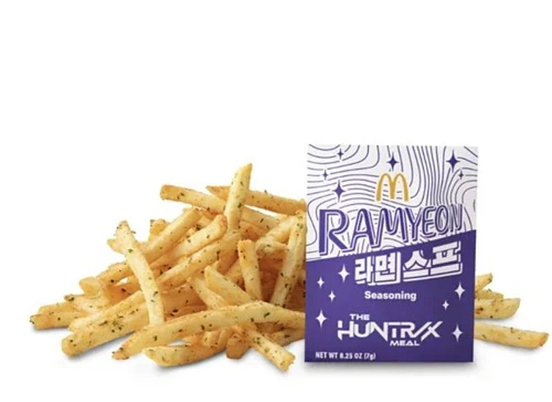 미국 맥도날드 케데헌 한글로 표기된거 또 있네요